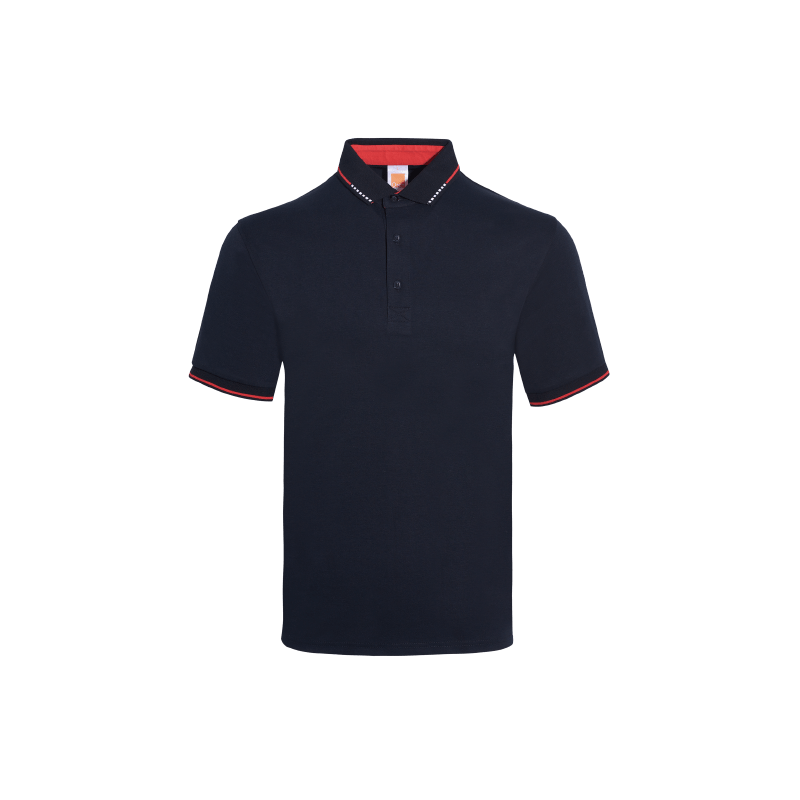 Black JestWear short sleeve polo tee Singapore in eco-friendly fabric