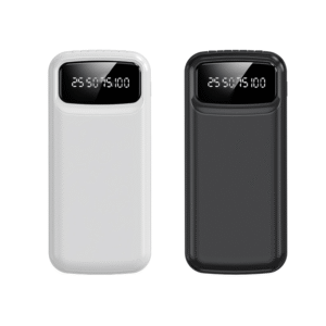 F-806 POWERBANK 10000mAh 4 X BUILT IN CABLE + 1 X USB PORT 2.1A FAST CHARGE – DIGITAL DISPLAY