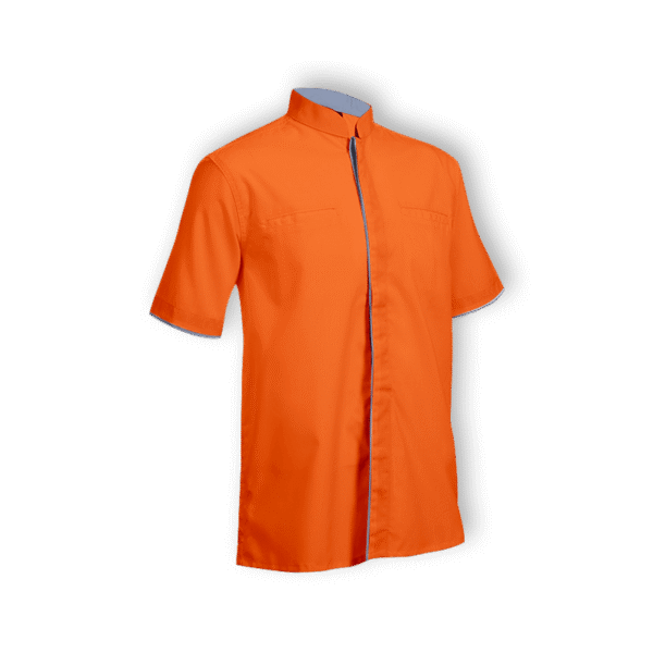 Celestify F118 unisex office shirt in orange