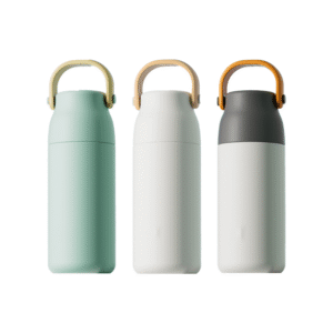 TF500-B2 – FANCY 500ML – SS304 STAINLESS STEEL – VACUUM FLASK WITH CUP & HANDLE