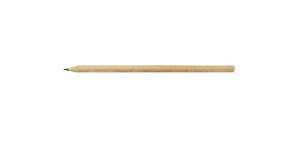 1807 eco wood HB pencil made from natural wood with smooth writing performance- front view