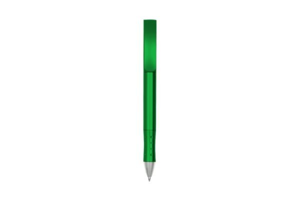 3010G VOGUE plastic gel pen with twist action and black ink- Green