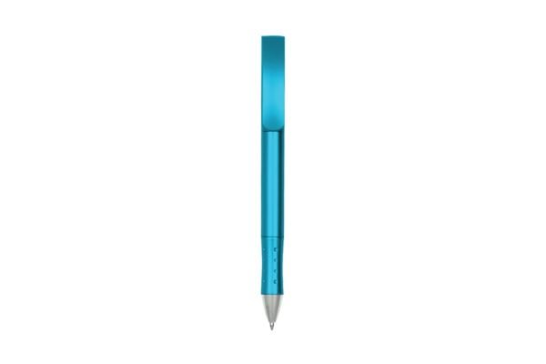 3010G VOGUE plastic gel pen with twist action and black ink- Light Blue