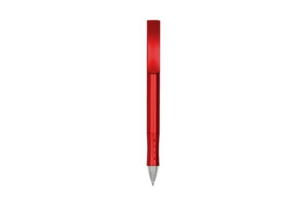 3010G VOGUE plastic gel pen with twist action and black ink- Red