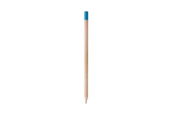 5001 triangle HB pencil with ergonomic wood design for smooth writing- Blue
