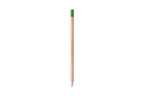 5001 triangle HB pencil with ergonomic wood design for smooth writing- Green