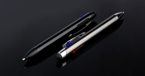 5029 ELVIS multicolour stylus pen for touchscreen with aluminium body and 3 ink colors- Group 1