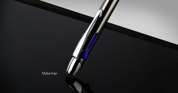 5029 ELVIS multicolour stylus pen for touchscreen with aluminium body and 3 ink colors- with stylus
