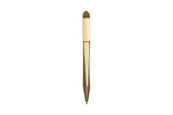 Twist action plastic ball pen with metallic finish – 5031 FLEXI PRIME - Gold
