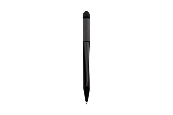 Twist action plastic ball pen with metallic finish – 5031 FLEXI PRIME- Black