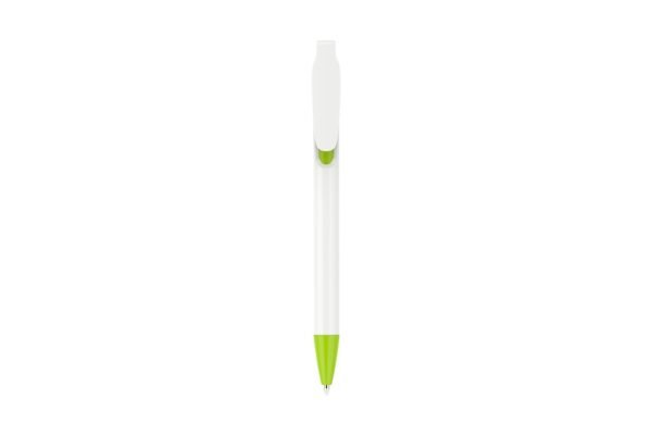 5047 OASIS plastic ball pen 1.0mm with push action and glossy finish- Green