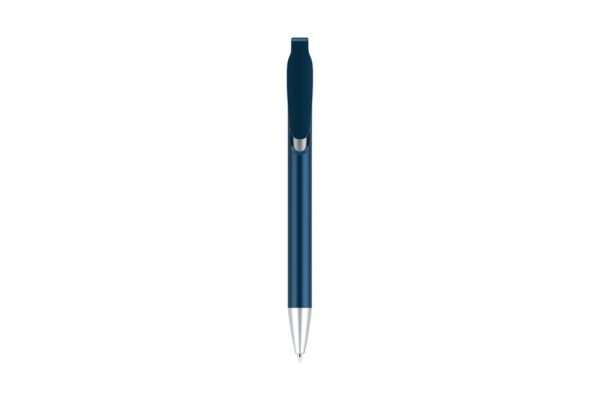 OASIS PRIME plastic ball pen with black ink and push action- Blue