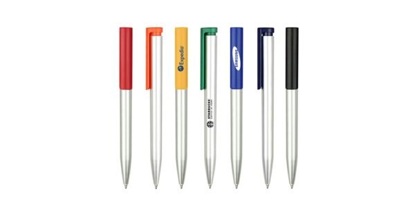 5053 CALI custom plastic ball pen with logo printing- with logo