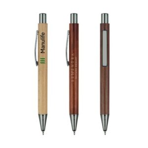 5056BG SILVERLEAF – Wood Ball Gel Pen