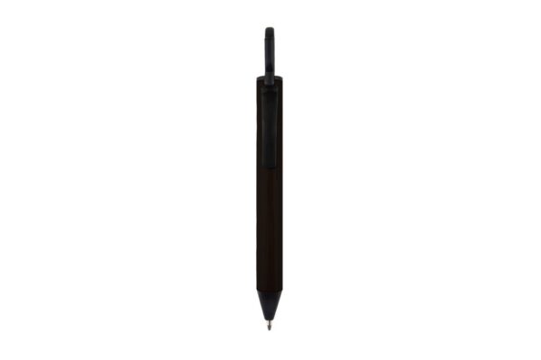 5060 ROLLO mini ball pen with hook and push-action 1.0mm black ink- Black