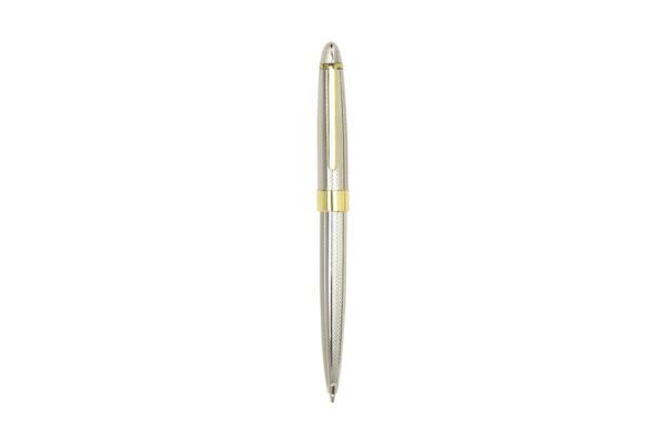 960B PRESIDENT brass twist action ball pen with 1.0mm black ink- Gold