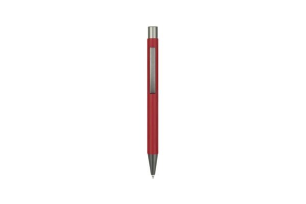 979B KYLO metal ball pen with aluminium body and push action- Red