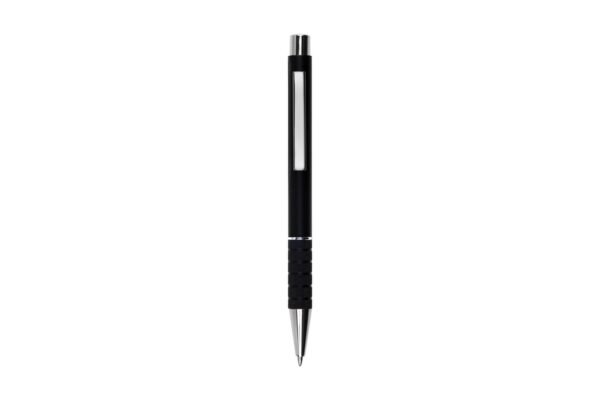 985B TITUS metal ball pen with aluminium body and push action- Black