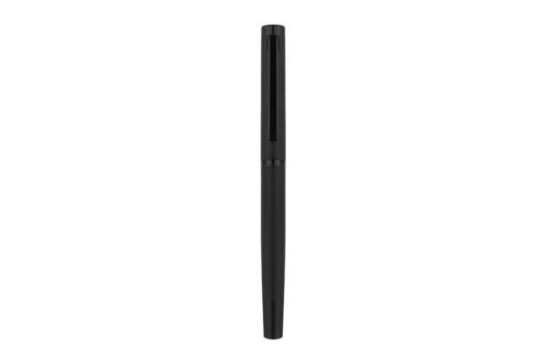988G Orion metal roller pen with aluminium body and black gel ink- Black