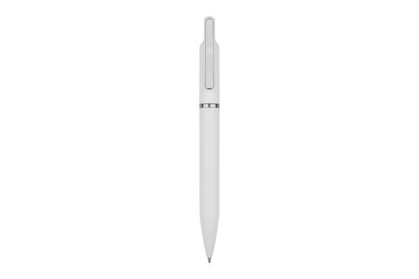 992B DEXTER recycled aluminum ball pen with twist-action and engravable body- white