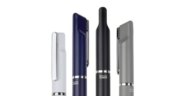 992B DEXTER recycled aluminum ball pen with twist-action and engravable body- Group