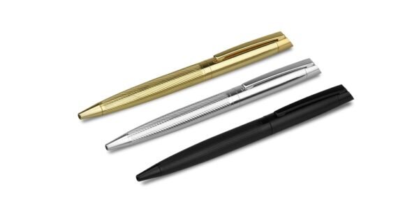 999BG LEGACY stainless steel gel pen with twist-action and black gel ink- Group
