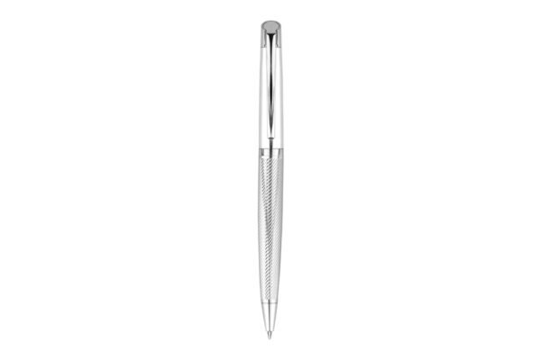 999BG LEGACY stainless steel gel pen with twist-action and black gel ink- Silver