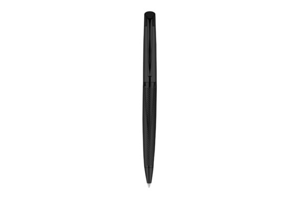 999BG LEGACY stainless steel gel pen with twist-action and black gel ink- Black