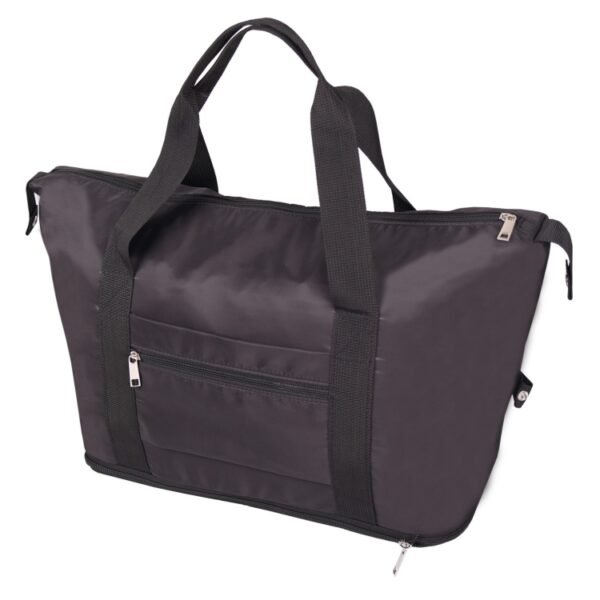 Smartsoft Travelling Bag BT3118 in black – lightweight memory fabric with custom logo print area