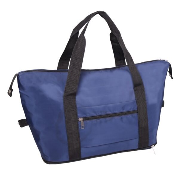 Smartsoft Travelling Bag BT3118 in blue – lightweight memory fabric with custom logo print area