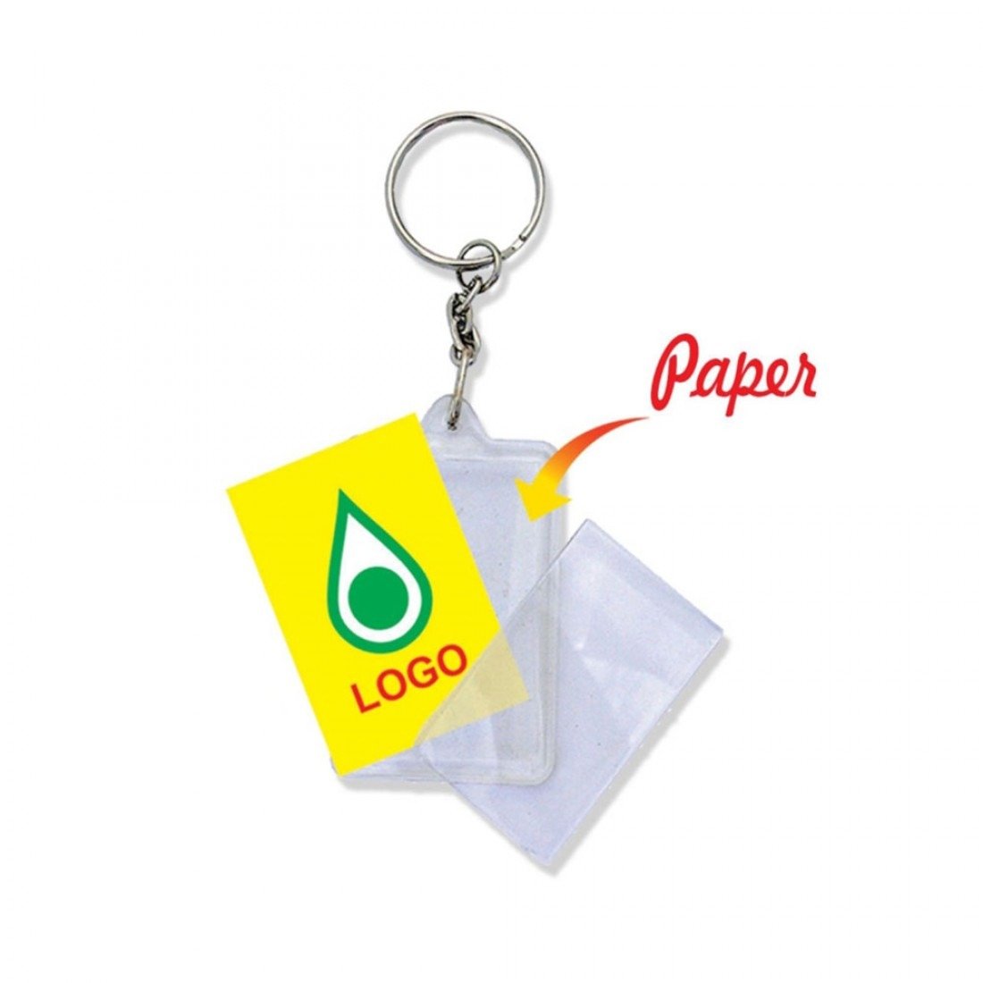 Acrylic Keychain Singapore – Agrand C593 – Transparent