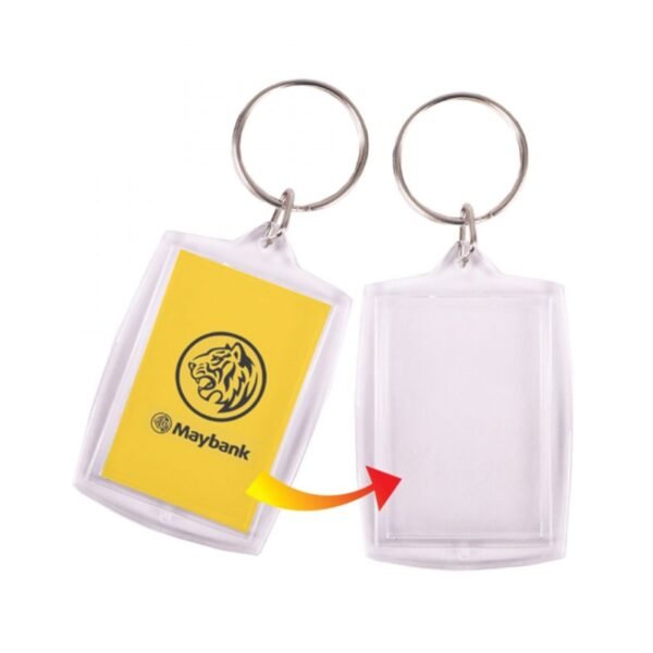 Custom Acrylic Keychain Singapore – Busivel C740B – Transparent