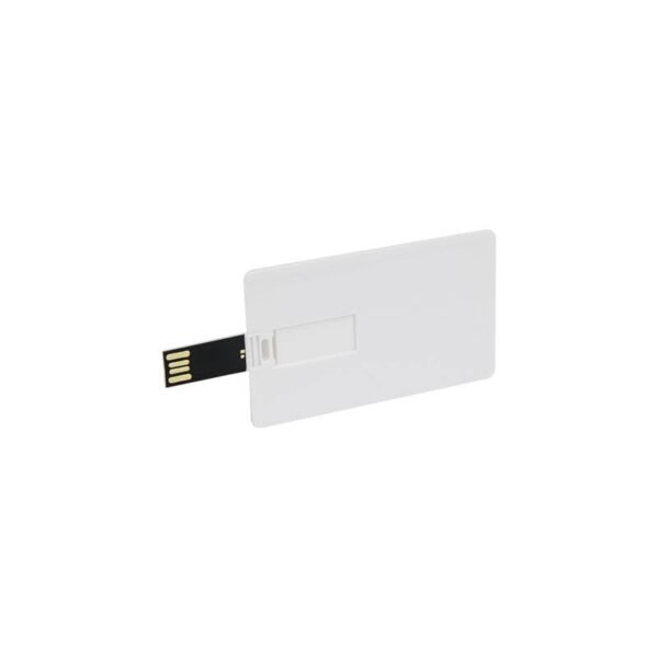 Slim card USB flash drive with custom logo option - top