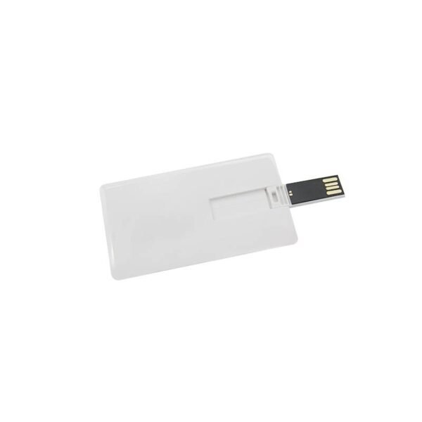 Slim card USB flash drive with custom logo option - right