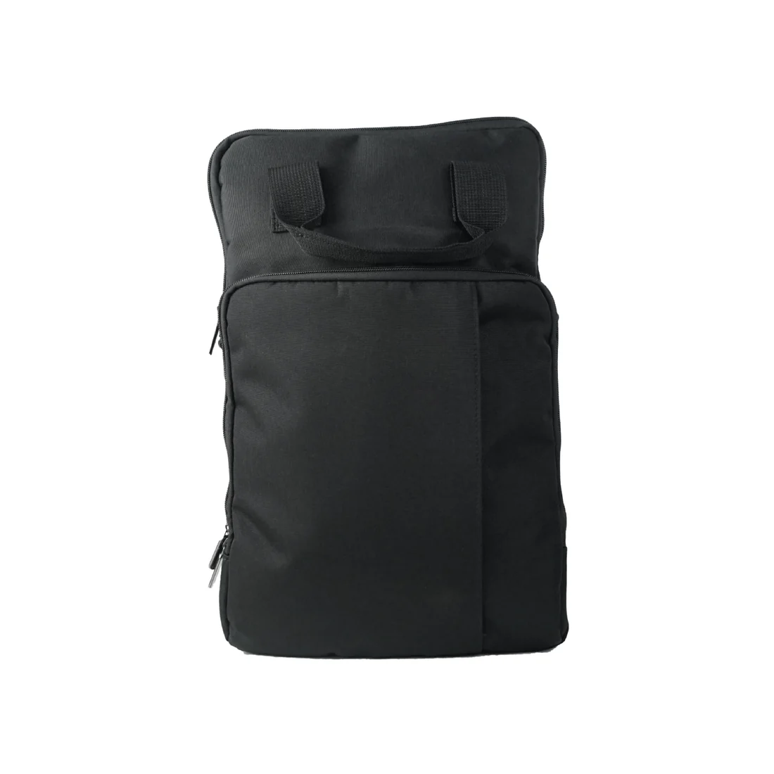 Black Avantex polyester cationic document bag DB724 with slim design