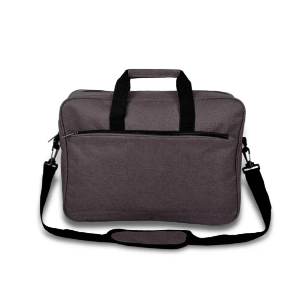 Flairist document bag in high density polyester, water-resistant with ergonomic handle – DB787-black