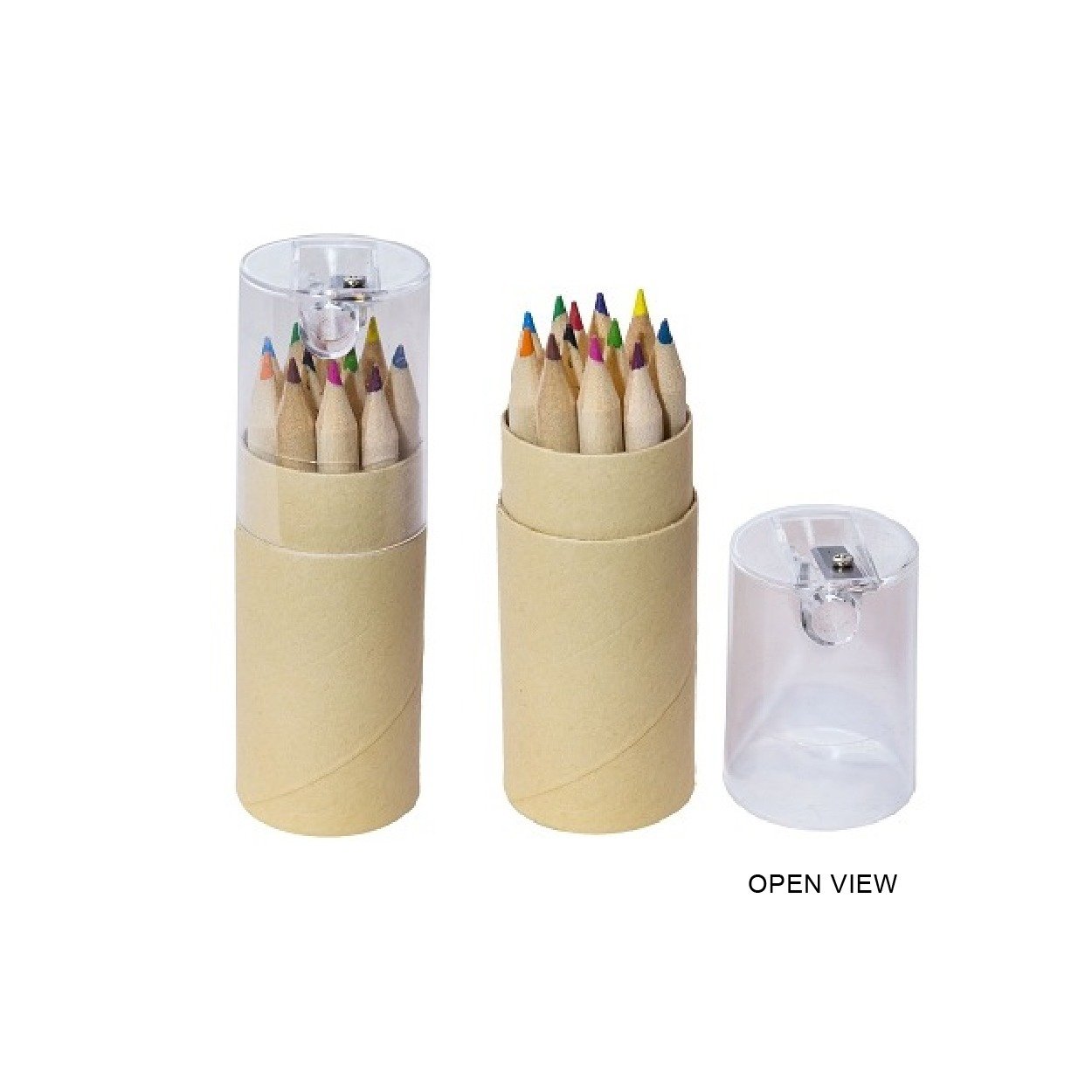 Begax Color Pencil EC12 in assorted colours with custom print option