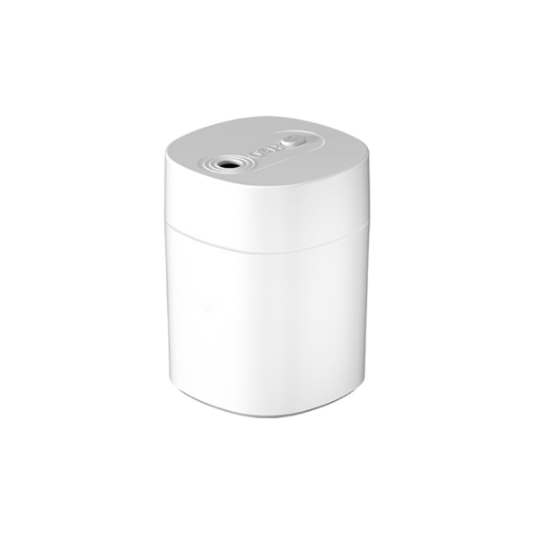 portable usb humidifier HM200 in white ABS design - side view