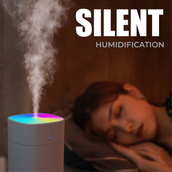 color changing usb humidifier HM400 with ambient light - silent