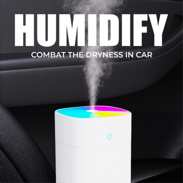 color changing usb humidifier HM400 with ambient light - humidify