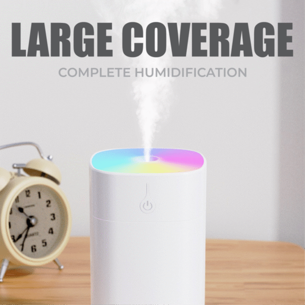color changing usb humidifier HM400 with ambient light - large coverage
