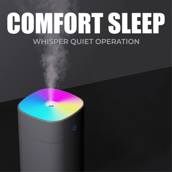 color changing usb humidifier HM400 with ambient light - comfort