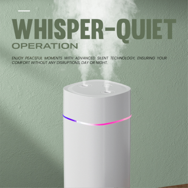 dual spray usb humidifier HM600 with large capacity - silent