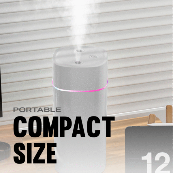 dual spray usb humidifier HM600 with large capacity - compact