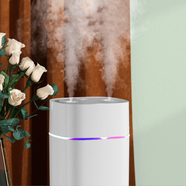 dual spray usb humidifier HM600 with large capacity - operation