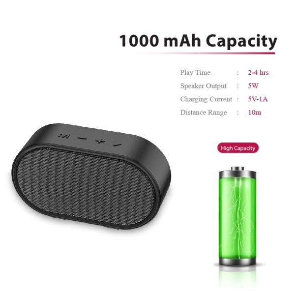 Multi function bluetooth speaker with FM, USB and built-in microphone - info