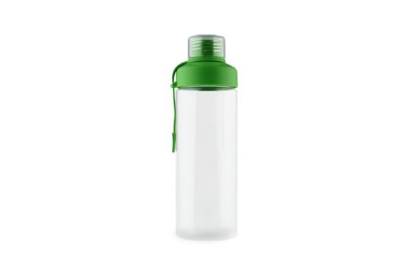 750ml Tritan drink bottle with adjustable strap and dual-opening lid- Green