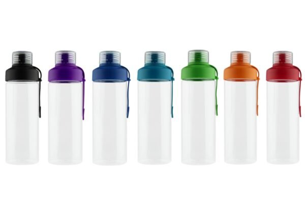 750ml Tritan drink bottle with adjustable strap and dual-opening lid- Group