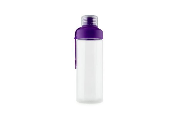 750ml Tritan drink bottle with adjustable strap and dual-opening lid- Purple