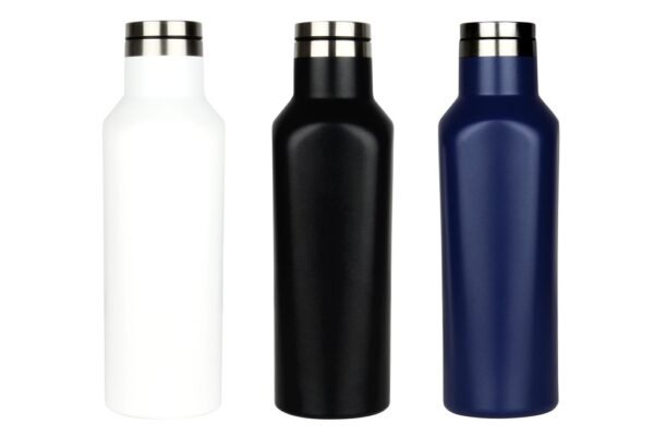500ml stainless steel vacuum flask with matte pearl finish and twin-wall insulation- group